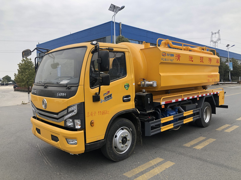 國六東風(fēng)大多利卡7+3方清洗吸污車