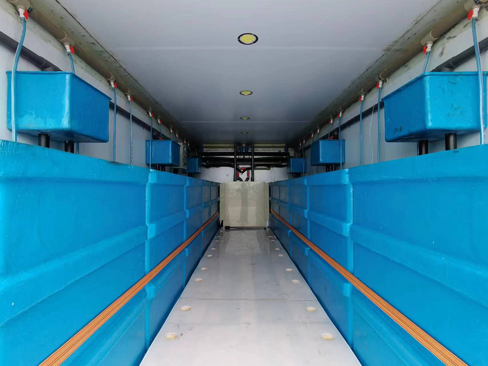 江淮格爾發6米2鮮活水產品運輸車圖片6